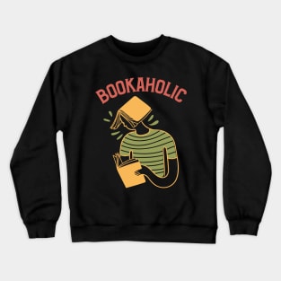 Bookaholic - Book Lover's Exclusive Design Crewneck Sweatshirt